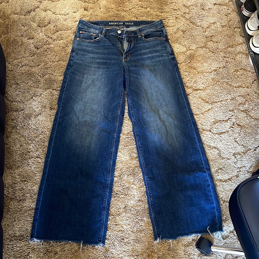 Blue American eagle jeans
